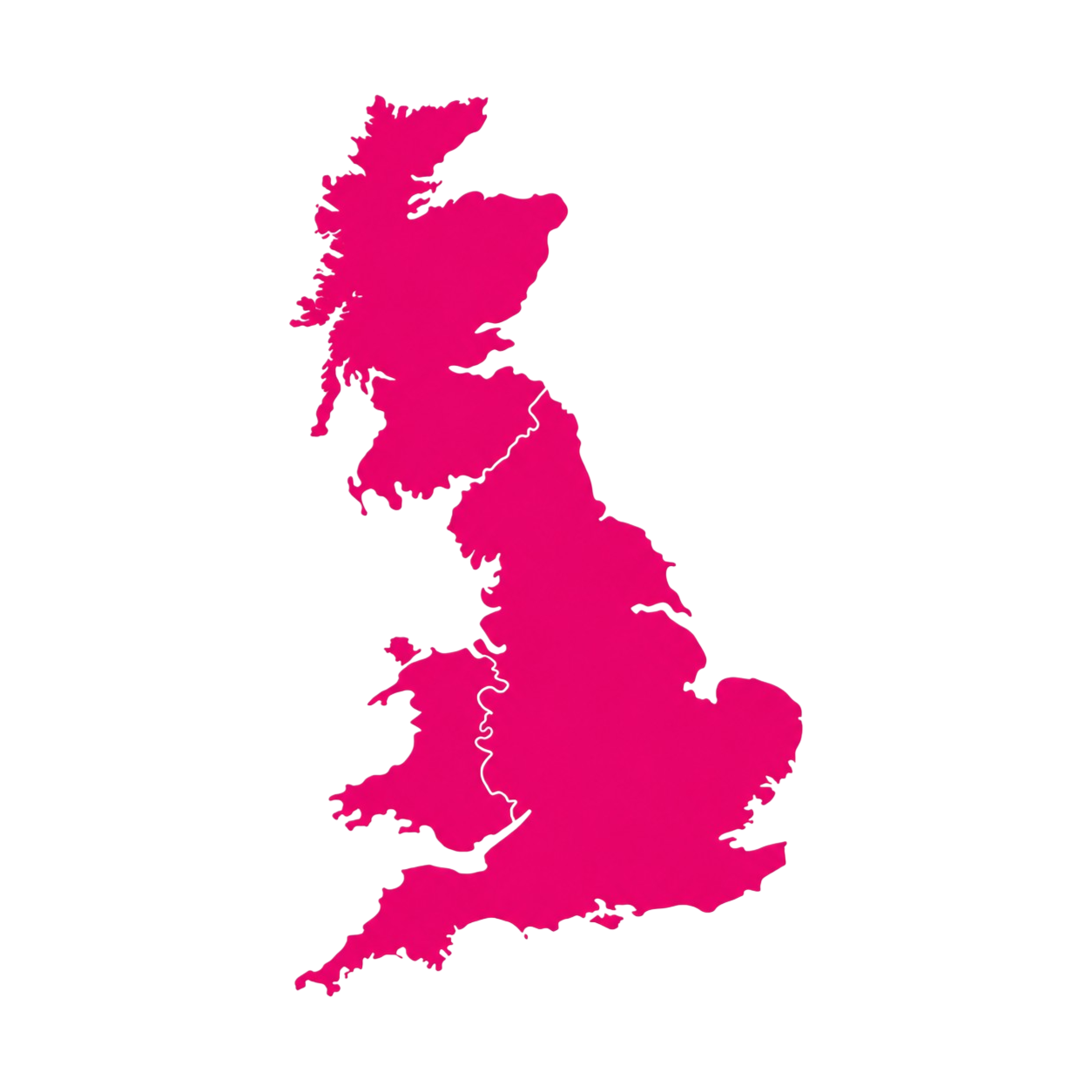 UK coverage map